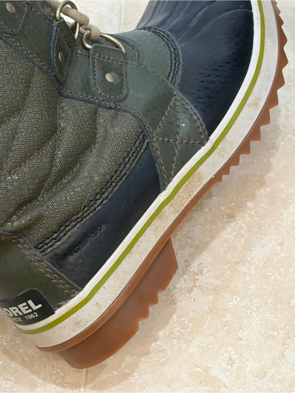 Sorel Tofino II Waterproof Winter Boot Peatmoss New Size 7